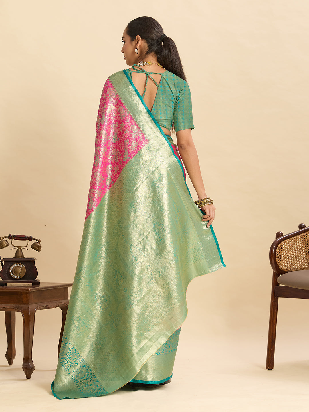 Anarkali Saree