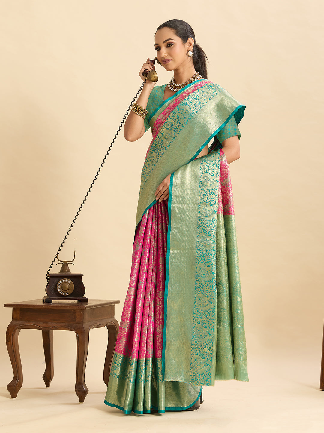 Anarkali Saree